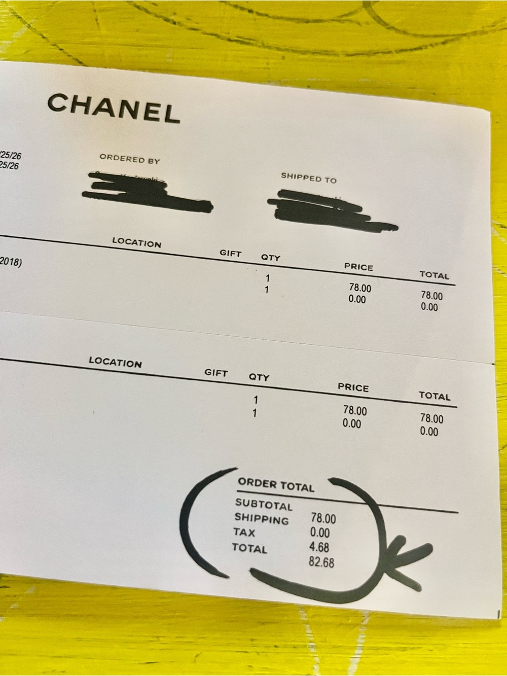 CHANEL Coco Noir Moisturizing Body Lotion - Black & Gold - Picture 7 of 8